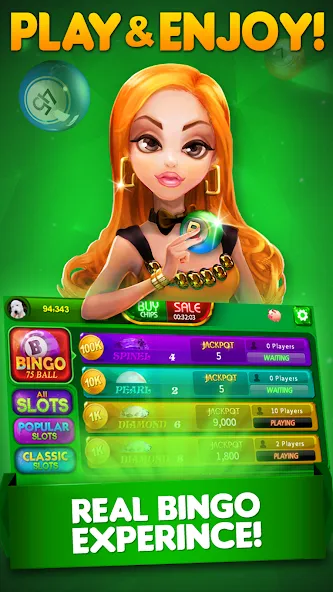 Bingo City 75 : Bingo & Slots MOD APK — Много денег — скриншот 1 Bingo City 75 : Bingo & Slots MOD APK — Много денег — скриншот 1