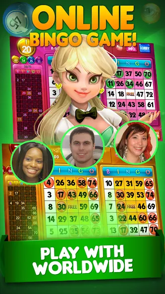 Bingo City 75 : Bingo & Slots MOD APK — Много денег — скриншот 2 Bingo City 75 : Bingo & Slots MOD APK — Много денег — скриншот 2