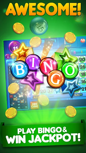 Bingo City 75 : Bingo & Slots MOD APK — Много денег — скриншот 3 Bingo City 75 : Bingo & Slots MOD APK — Много денег — скриншот 3
