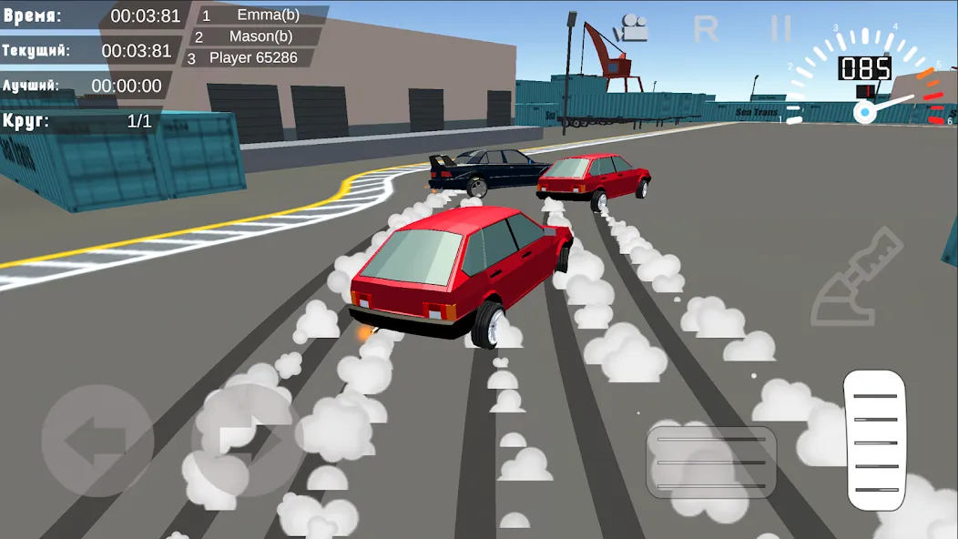 Drift in Car (Мод Много денег) — скриншот 3