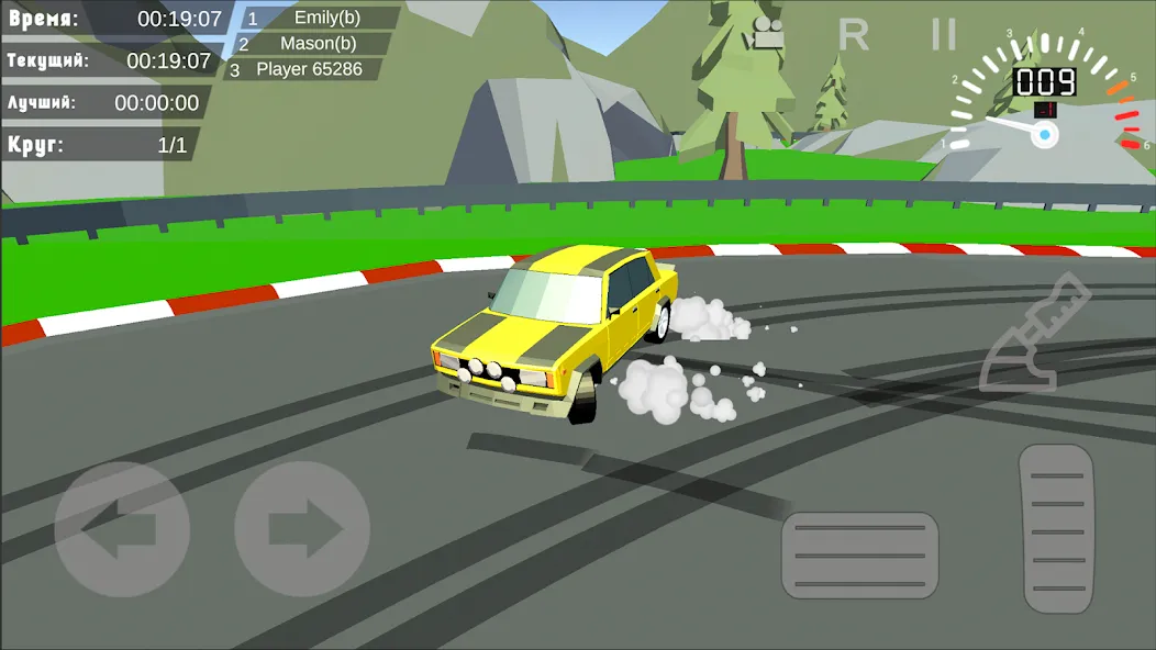 Drift in Car (Мод Много денег) — скриншот 4