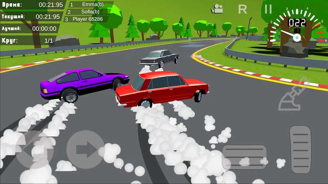 Drift in Car (Мод Много денег) — скриншот 5
