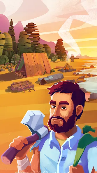 Скачать взломанную Survival Craft Quest — Много денег — скриншот 3