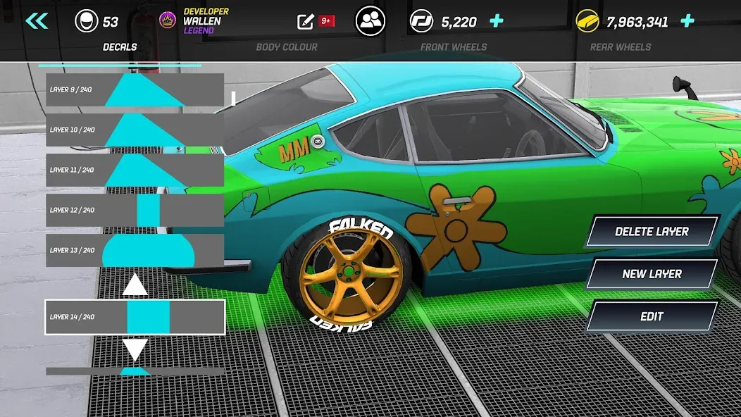 Torque Drift MOD APK — Много денег — скриншот 1
