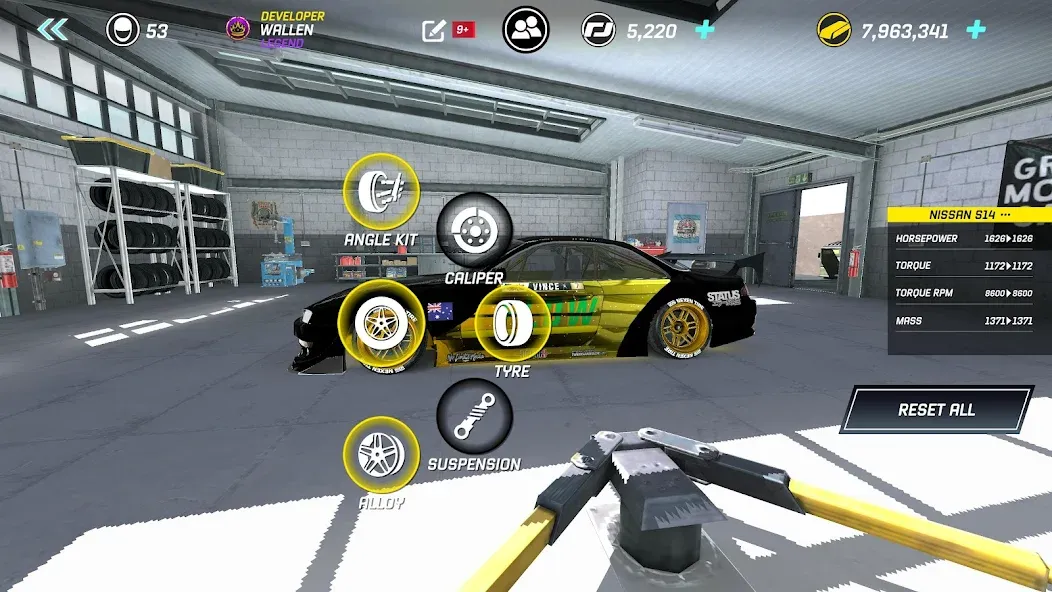 Torque Drift MOD APK — Много денег — скриншот 2