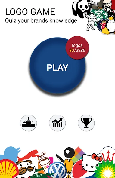 Скачать Quiz: Logo game — Модификация Все уровни открыты и без рекламы — скриншот 1