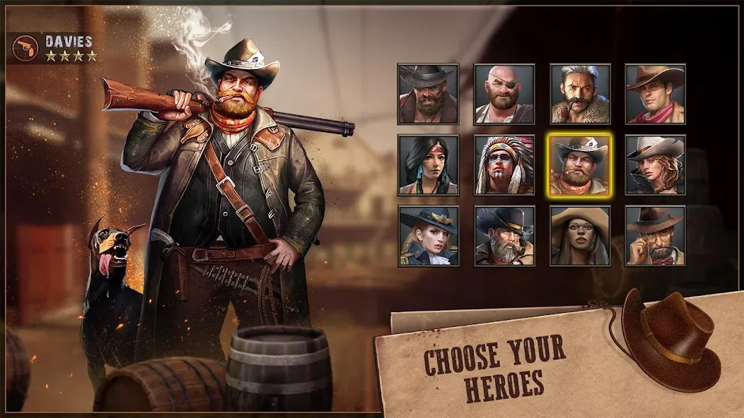 Скачать West Game — Модификация Много денег и ресурсов — скриншот 2