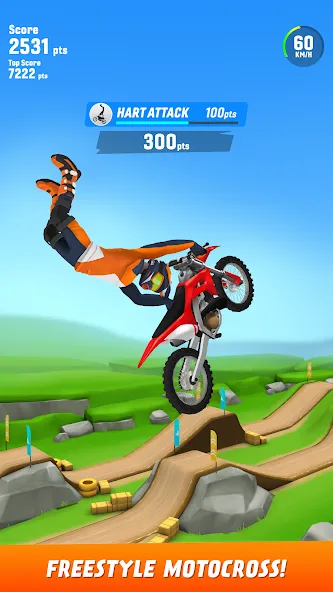 Скачать Max Air Motocross на Android — Много денег — скриншот 1