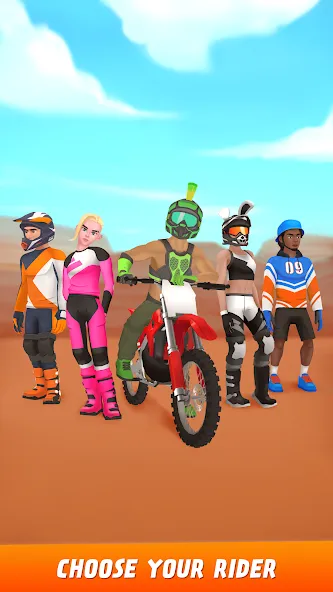 Скачать Max Air Motocross на Android — Много денег — скриншот 5