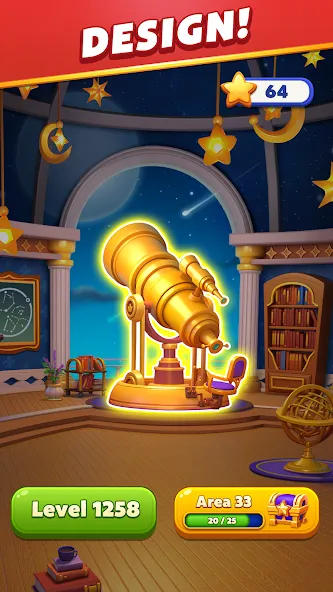 Bubble Shooter Royal Pop MOD APK — Много денег — скриншот 2