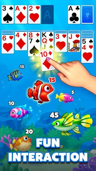 Скачать Solitaire Ocean — Много денег и без рекламы — скриншот 5