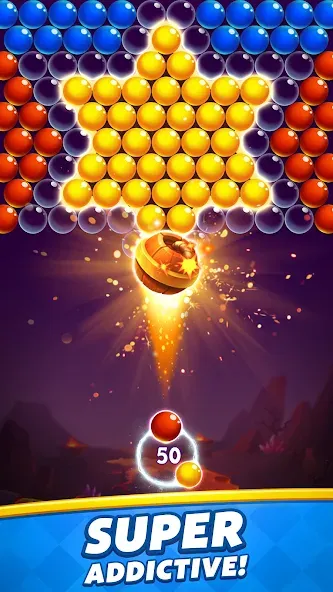 Bubble Shooter на Андроид — Много денег — скриншот 1