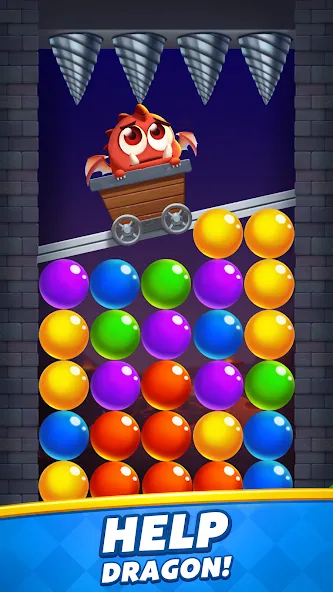 Bubble Shooter на Андроид — Много денег — скриншот 3