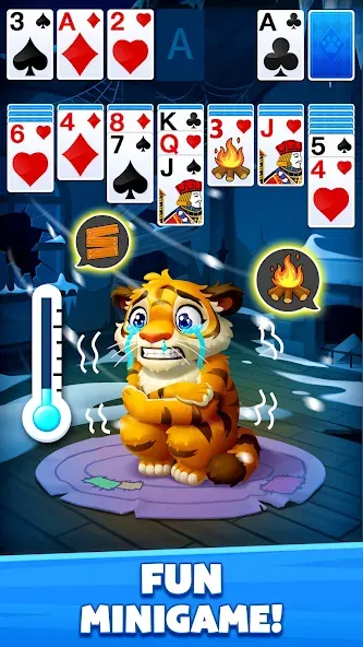 Взлом Solitaire Zoo — Много денег и без рекламы — скриншот 2