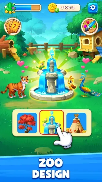 Взлом Solitaire Zoo — Много денег и без рекламы — скриншот 5