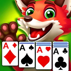 Взлом Solitaire Zoo — Много денег и без рекламы