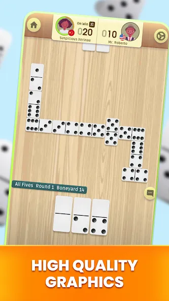 Скачать Dominoes: Classic Dominos Game на Android — Много денег — скриншот 2