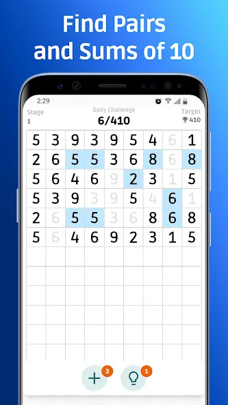 Number Crunch - Number Games — Мод: Много денег — скриншот 2