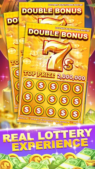 Lottery Scratchers Master MOD — Много денег на Андроид — скриншот 3