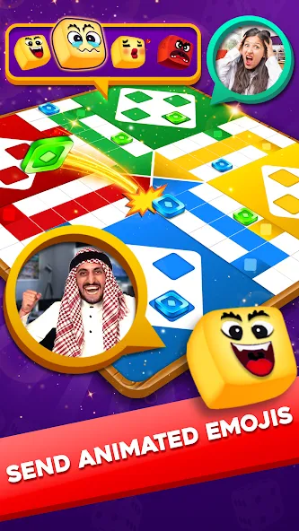 Ludo Lush-Game with Video Call Mod APK Все премиум комнаты разблокированы — Скачать на Андроид — скриншот 3