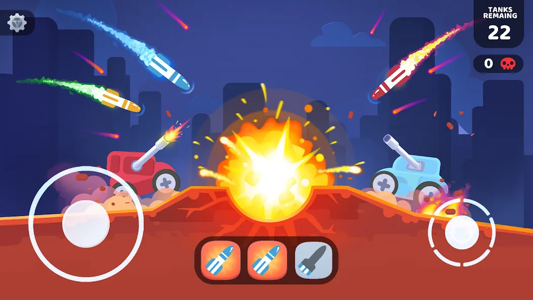 Скачать Mad Royale io – Tank Battle с модом — Много денег и без рекламы — скриншот 1