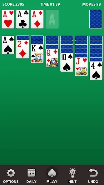 Скачать Solitaire на телефон — Без рекламы — скриншот 1