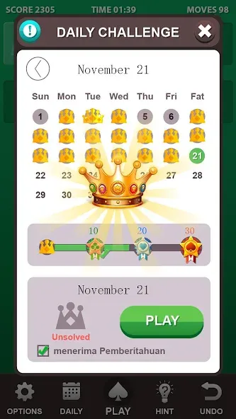 Скачать Solitaire на телефон — Без рекламы — скриншот 3