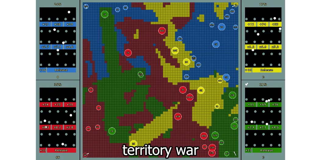 Скачать взлом Marble Race and Territory War на Андроид — Много денег — скриншот 2