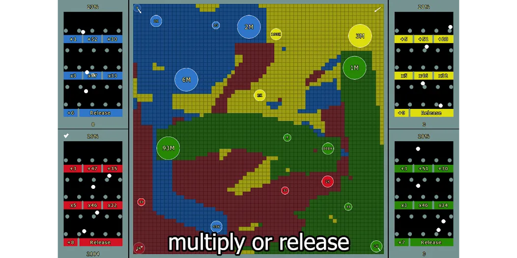 Скачать взлом Marble Race and Territory War на Андроид — Много денег — скриншот 3