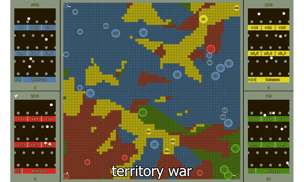 Скачать взлом Marble Race and Territory War на Андроид — Много денег — скриншот 5