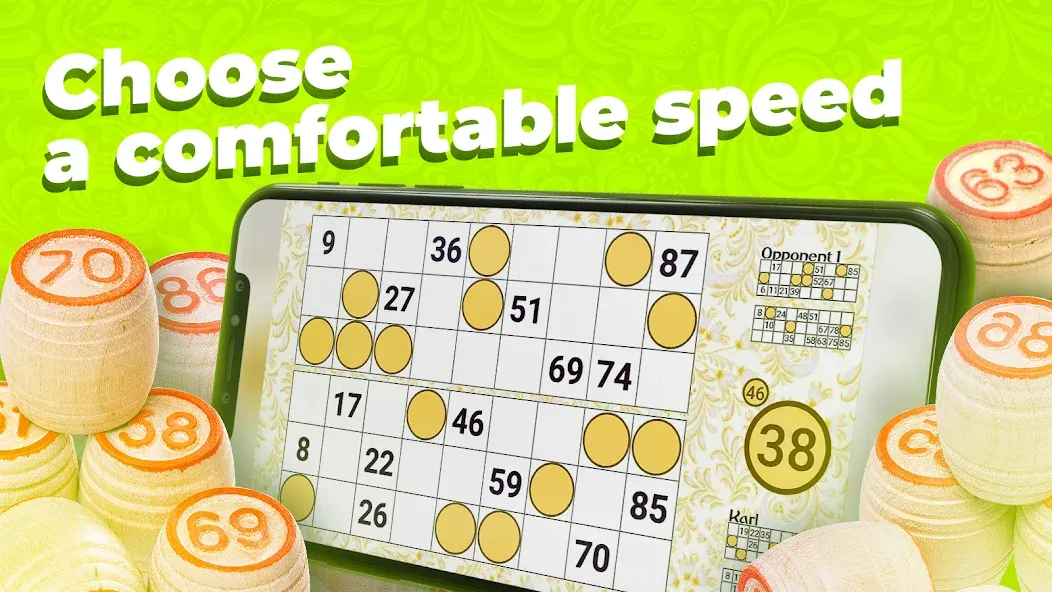 Russian Loto - 90 Ball Bingo — Мод: Много денег — скриншот 5
