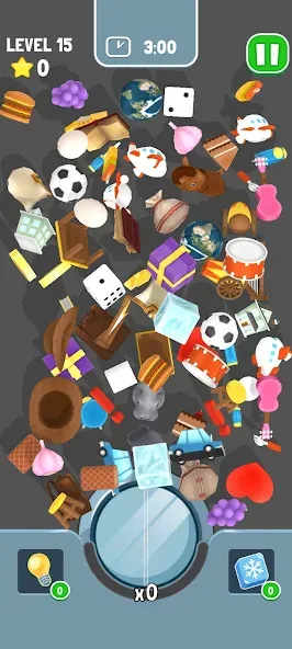 Скачать взломанную Match 3D Puzzle Master — Много денег — скриншот 1