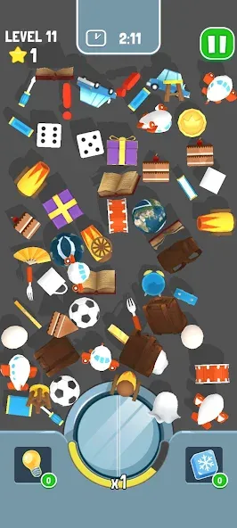Скачать взломанную Match 3D Puzzle Master — Много денег — скриншот 2