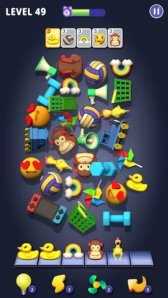 Matching Fun: Match Triple 3D MOD APK — Бесплатные покупки — скриншот 2