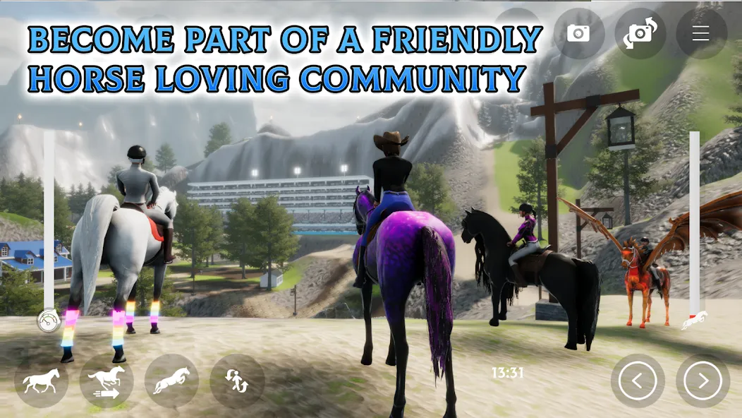 Скачать Horse Academy - Equestrian MMO — Последняя версия (Бесконечные деньги и премиум аккаунт) — скриншот 4 Скачать Horse Academy - Equestrian MMO — Последняя версия (Бесконечные деньги и премиум аккаунт) — скриншот 4