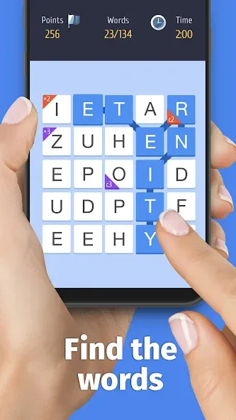 Words of Clans — Word Puzzle Mod APK Много денег — Скачать на Андроид — скриншот 1