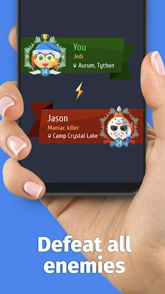 Words of Clans — Word Puzzle Mod APK Много денег — Скачать на Андроид — скриншот 2