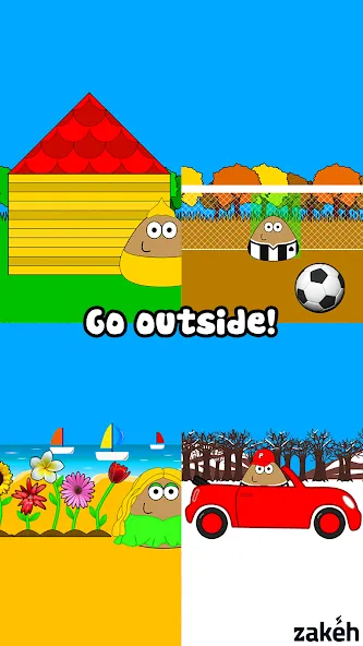 Pou на Андроид — Много денег — скриншот 4