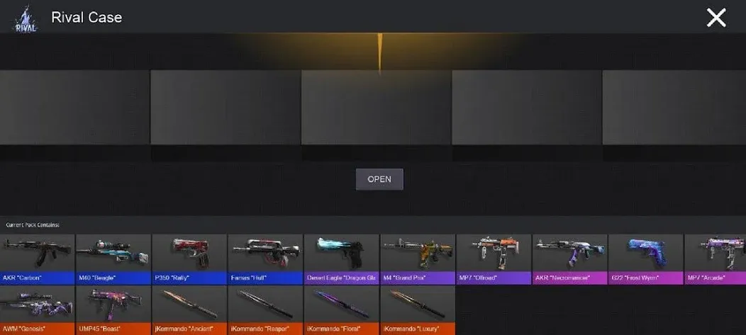 Скачать Case Simulator for Standoff 2 на Андроид — Много денег — скриншот 2 Скачать Case Simulator for Standoff 2 на Андроид — Много денег — скриншот 2