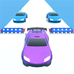 Скачать Merge Car Run - Evolution Race на Android — Много денег