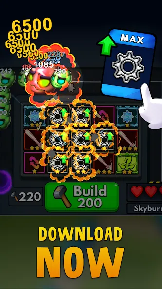 Скачать Merge Clash: Tower Defense TD — Модификация Много денег и кристаллов — скриншот 5