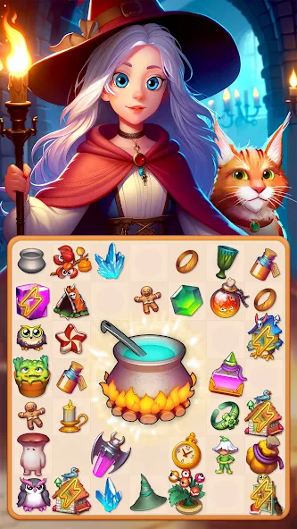 Mergic: Merge & Magic на Андроид — Много денег и кристаллов — скриншот 5