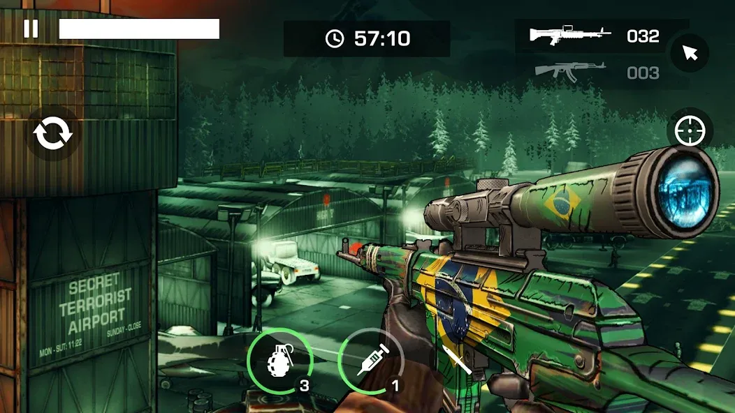 Gun Shooting Games Offline FPS MOD APK — Много денег — скриншот 4