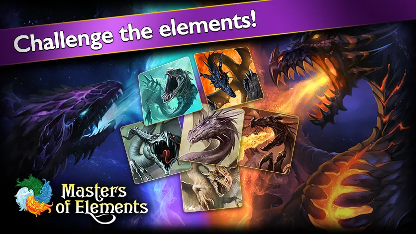 Скачать взлом Masters of Elements－Online CCG на Андроид — Много кристаллов и карт — скриншот 3