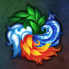Скачать взлом Masters of Elements－Online CCG на Андроид — Много кристаллов и карт