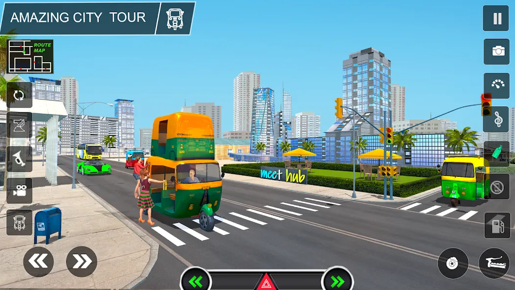 Скачать Tuk Tuk Auto Rickshaw Game 3d — Модификация Много денег — скриншот 3 Скачать Tuk Tuk Auto Rickshaw Game 3d — Модификация Много денег — скриншот 3
