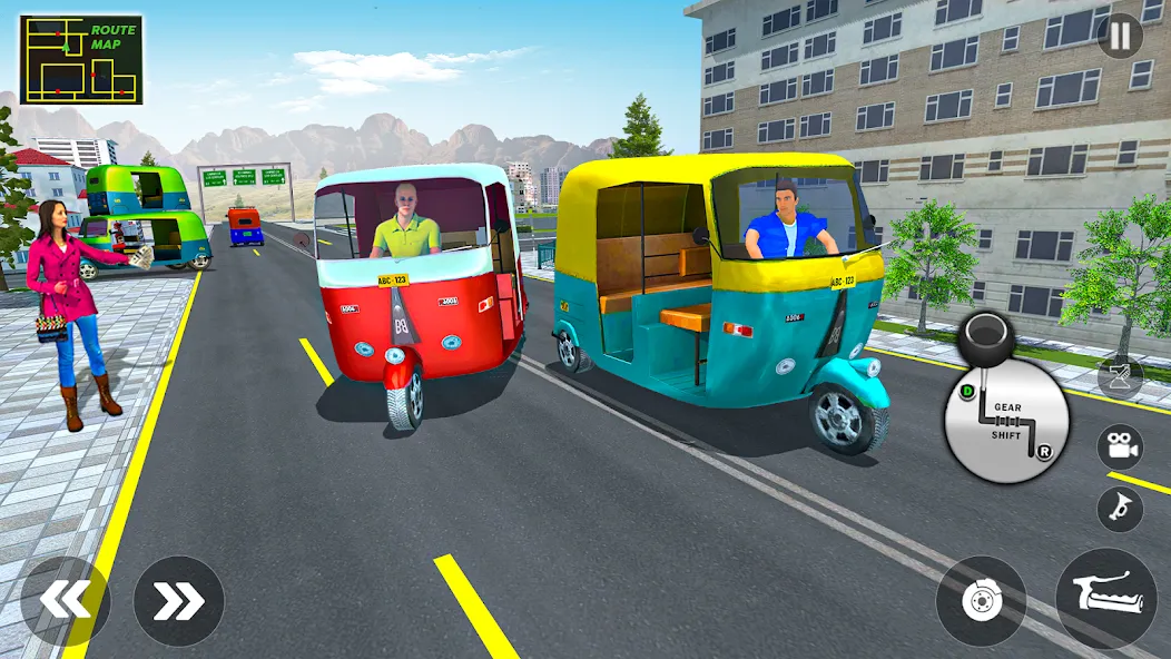 Скачать Tuk Tuk Auto Rickshaw Game 3d — Модификация Много денег — скриншот 5