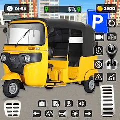 Скачать Tuk Tuk Auto Rickshaw Game 3d — Модификация Много денег