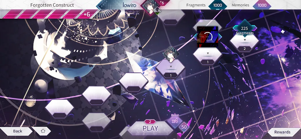 Взломанная Arcaea на Андроид — Все песни разблокированы — скриншот 5