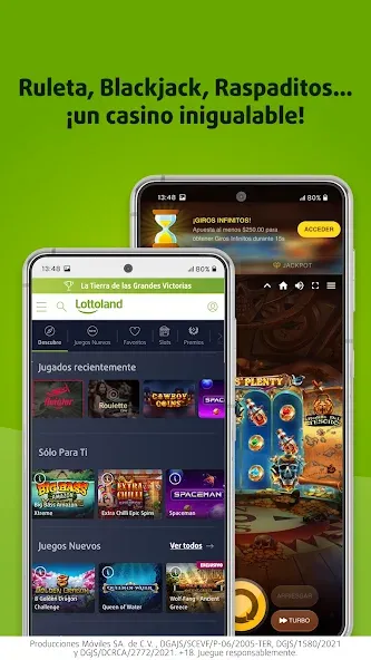 Скачать Lottoland: Lotería & Casino на телефон — Много денег — скриншот 3